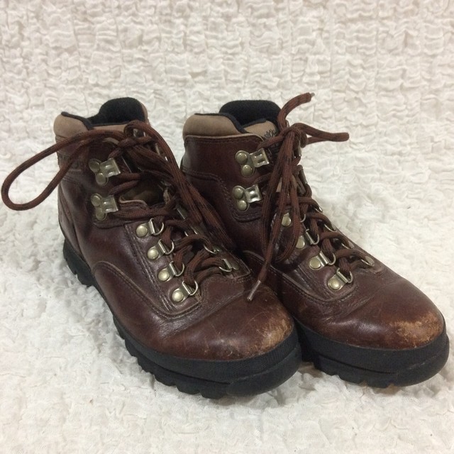 timberland women's euro hiker brown leather boots