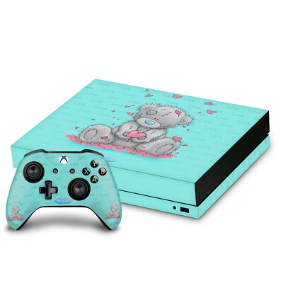 OFFICIAL ME TO YOU CLASSIC TATTY TEDDY VINYL SKIN DECAL FOR XBOX ONE X BUNDLE