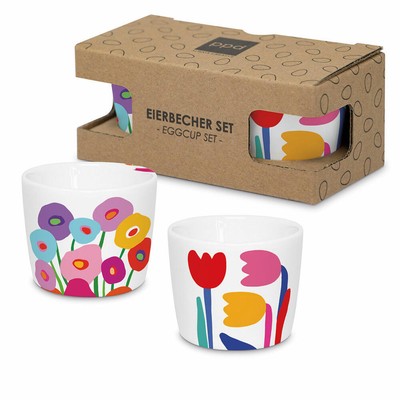 PPD Super Bloom x 2 Egg Cup Set 2-piece Egg Cup Egg Holder New Bone China