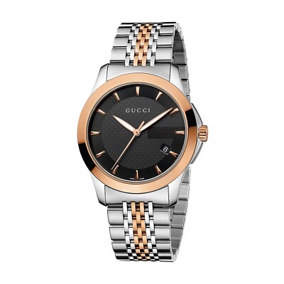 Gucci G-Timeless YA126410 38mm Silver & Rose Gold Stainless Steel Men’s... Gucci G-Timeless Men main image 4