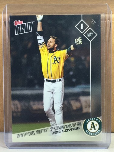 2017 Topps Now 125 Jed Lowrie