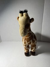 Aurora Plush Standing Giraffe toy Animal 13" Tall