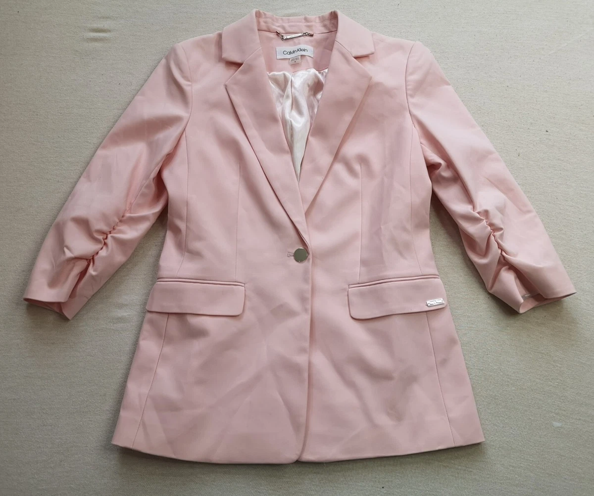 Calvin klein top pink blazer