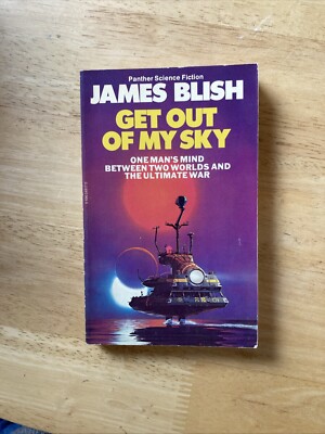 BOOK - Vintage James Blish Get Out Of My Sky Panther Books 1980 Sci-Fi Paperback