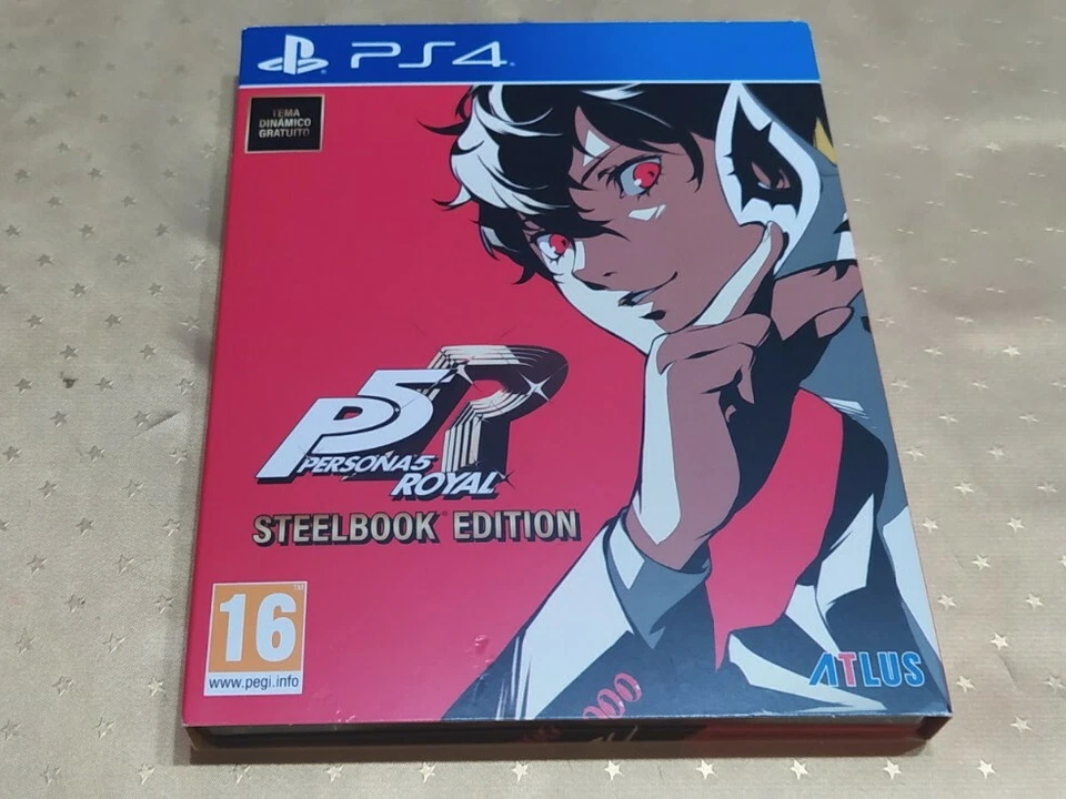 PERSONA 5 ROYAL STEELBOOK EDITION - PLAYSTATION 4 PS4 PLAYSTATION 4 - PAL ESPAÑA, foto 1 de 5