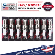 8x Fit NGK 1465 Laser Double Iridium Spark Plugs IZTR5B11 Genuine OEM Quality