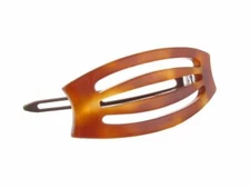 Speert Authentic Hand Made Swiss European Barrette Style 484 Tortoise Brown Gold