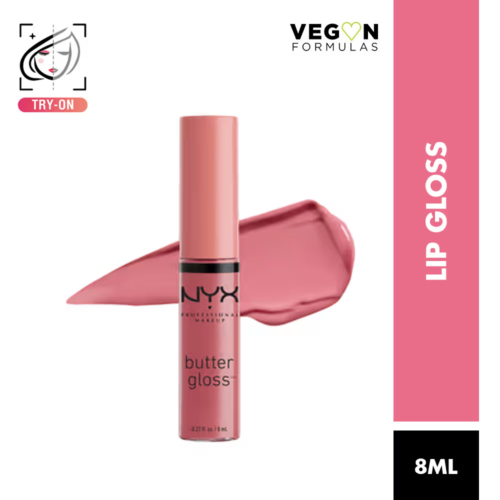 NYX Professional Makeup Butter Gloss Angel Food Cake 8ml Best Quality Free Ship+ - Afbeelding 1 van 4