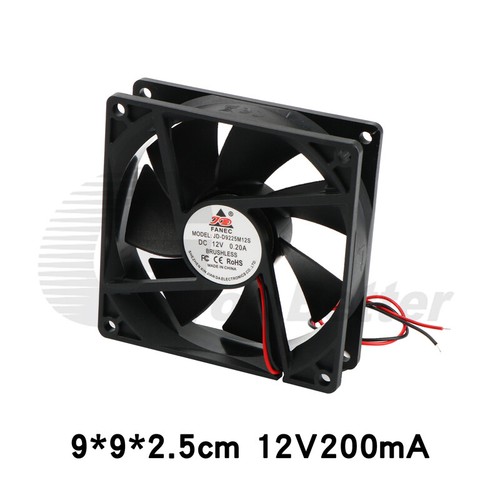 DC 5V 12V PC Computer FAN Lüfter Gehäuselüfter Leiser 30 40 50 60 80 90 120 mm - Bild 15 von 17