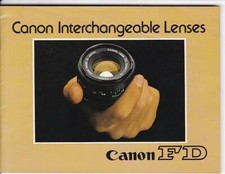 1975 Canon Interchangeable Lenses Catalog