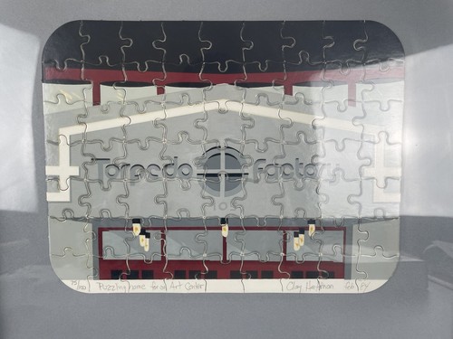 Clay Huffman Puzzle Art -Torpedo Factory, Virginia Signed Limited Edition 75/100 - Picture 2 of 19