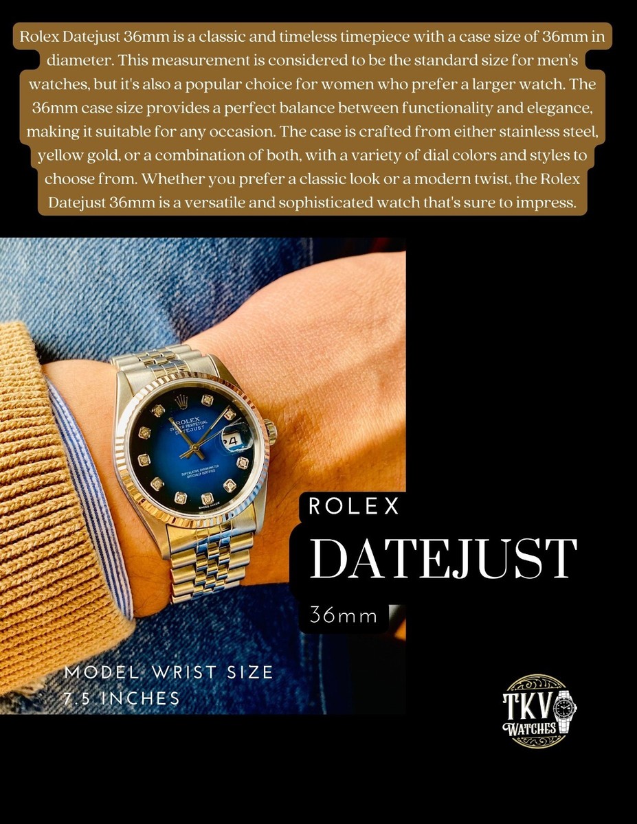 Rolex Datejust 16013 TwoTone 18KY & Steel Green Diamond