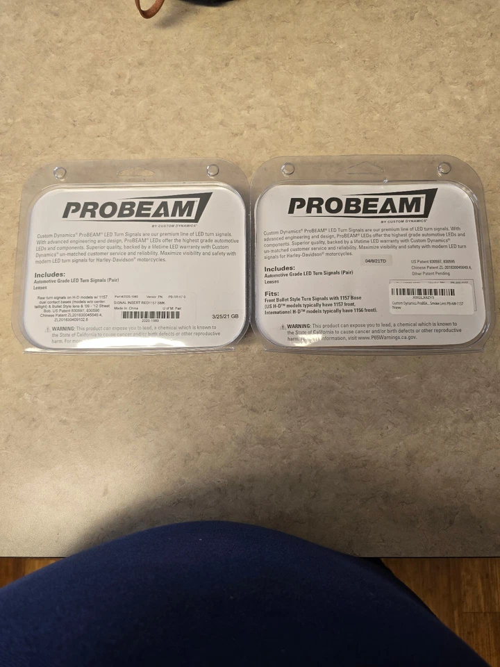 Custom Dynamics Probeam Front and rear 1157 Led Turn Signals - Image 2 of 4