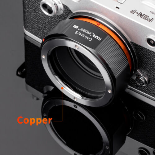 K&F Concept Lens Adapter Pro For Olympus OM Mount Lens to Micro 4/3 MFT Camera - Picture 4 of 11