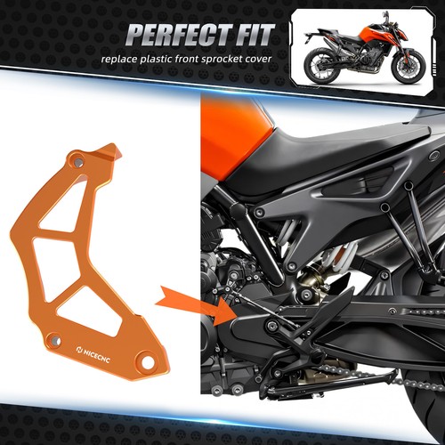 Für KTM 790 Duke 2018-2020 2021 2023 Ritzel Kettenschutz Abdeckung Kofferschoner - Picture 2 of 10