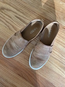 Ralph Lauren 6.5B Womens JINNY TAN Sneakers Slip On Stretch Comfortable Shoes