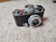 Otto Berning Robot 1 24x24 mit Carl Zeiss Jena Tessar 2,8/3cm Lens mit Hülle