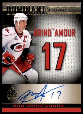 2020-21 SP Signature Edition Legends Dominant Digits Gold Foil Autographs #DD-10