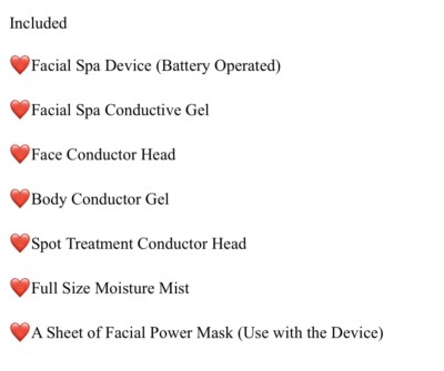 NUSKIN nu skin ageLOC Galvanic Spa Facial Body Set Purchase With