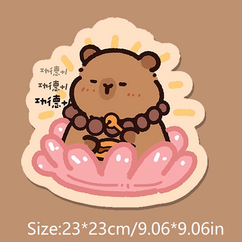 Cute Capybara Mouse Pad Desk Mat Keyboard Pad Gaming Table Mat Office Decoration - Afbeelding 8 van 15