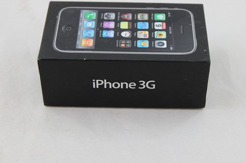 Boîte vide seule Apple iPhone 3G 8 Go noir MB702LL/B boîte de remplacement - Photo 8 sur 13