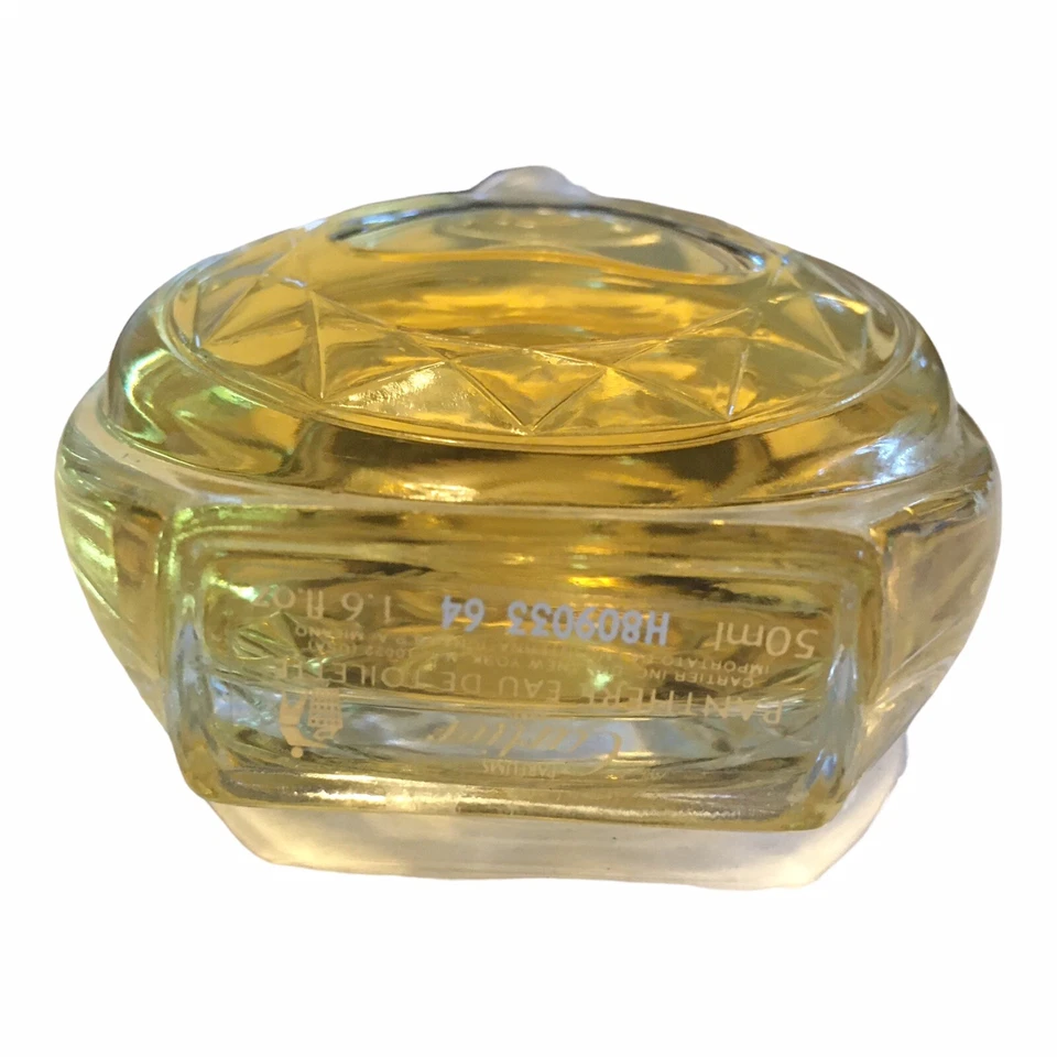 Perfume PANTHERE de CARTIER 50 ml-1,6 OZ PERFUME DE TOILETTE Fórmula Original Muy Buen Estado Foto 4 de 4