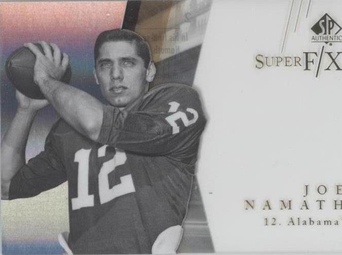 2014 SP Authentic Joe Namath #2 - 1 of 2