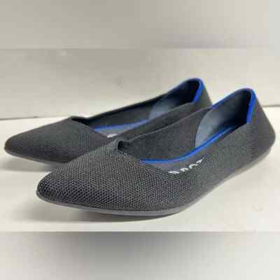 Rothy s The Point Flats Women s size 5.5 Black Slip-On Ballet Dress Casual Shoes