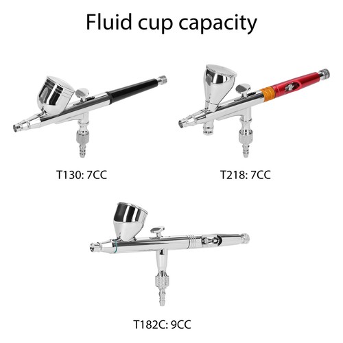 Multi-purpose Professional 0.3mm Airbrush for Model Making DIY Art Painting W4Q3 - Picture 4 of 10