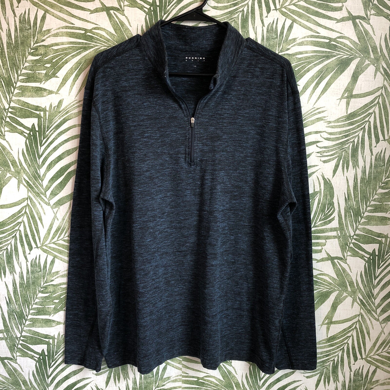 Dunning Golf Coolmax Performance 1/4 Zip Pullover Jac… Gem