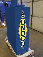 24" x 6" SUNOCO OIL GAS VINYL DECAL LUBESTER SIDES OIL PUMP LUBSTER RESTORATION