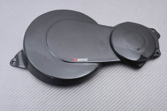Protection couvercle d'embrayage Akrapovic en carbone pour Suzuki GSXR 600 et 750