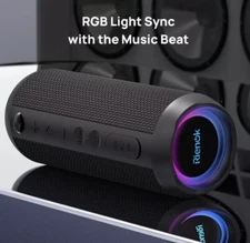 Portable Dual Pairing Bluetooth 5.3 Speaker 30W IPX7 Waterproof Outdoor Sport