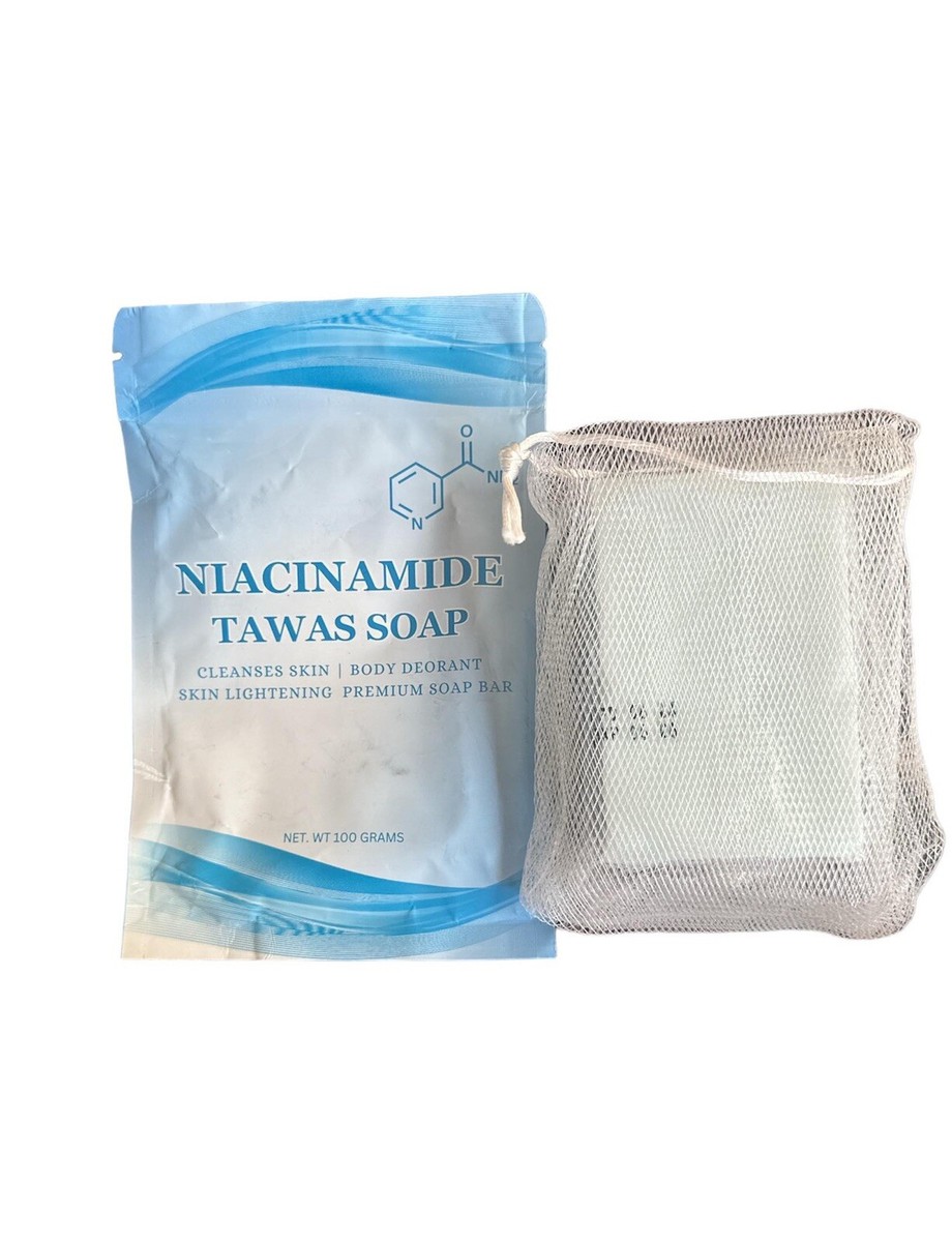 Niacinamide Tawas Soap 100g x 2soap | eBay