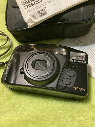 Fujifilm Discovery DL 290 Zoom 38-90mm Camera With Case And Instructions Clean - Picture 3 of 17
