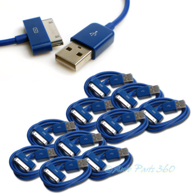10X 3FT USB 30 PIN BLUE CABLE DATA SYNC CHARGER SAMSUNG GALAXY TAB TABLET 10.1