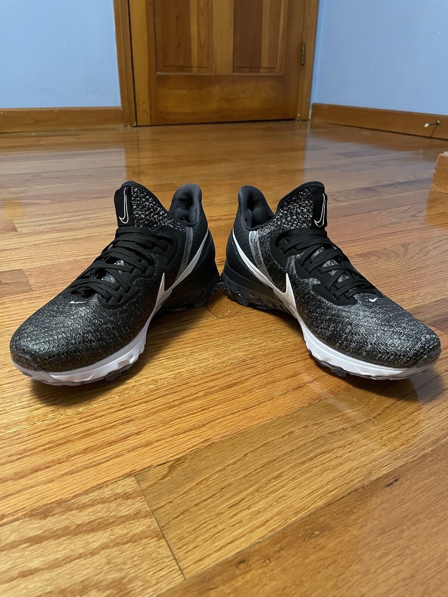 Mens Nike Air Zoom FIyknit Infinity Tour Black Golf Shoes  display picture 2