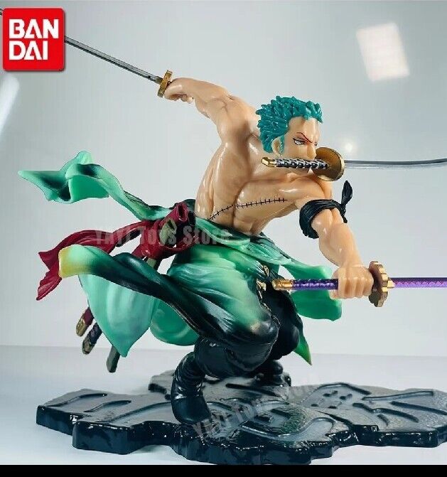 One Piece Anime Heroes Figurine Roronoa Zoro Trois Couteaux Big Thousand  World WA No Kuni PVC Anime Figure Décoration Ornements[38] - Cdiscount Jeux  - Jouets