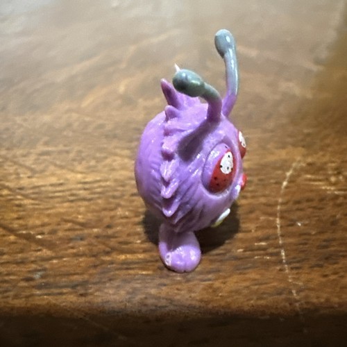 Minifigure Pokemon Venonat Tomy vintage da collezione PLastic - Foto 4 di 6