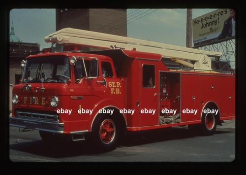 St. Paul MN 1970 Ford C General Safety 54' SQT Feuerwehrgerät Rutsche