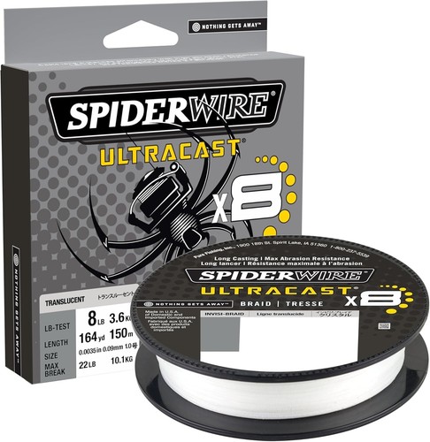 Ultracast Braid - 50lb Breaking Strength, 8-Strand Fishing Line, 328yd Length - Picture 2 of 2