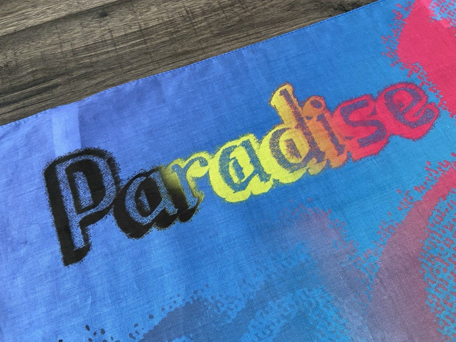 PAUL SMITH PARADISE PRINT COTTON POCKET SQUARE 44cm x 44cm MADE IN ...