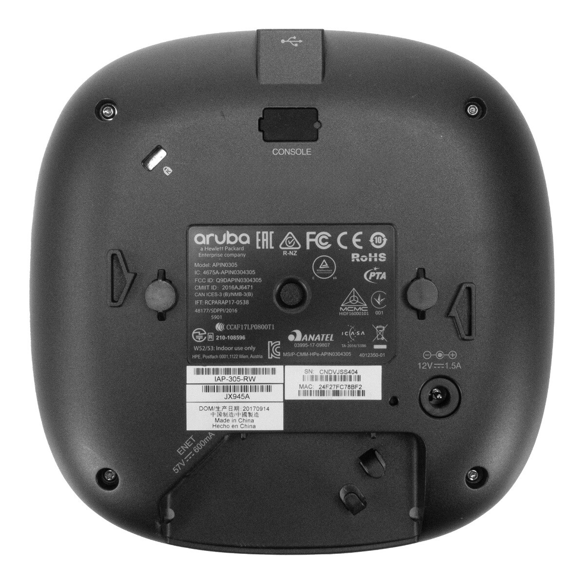 その他 Aruba HP ENTERPRISE IAP-305-JP Access Point HPE Aruba IAP-305-RW APIN0305 JX945A | eBay