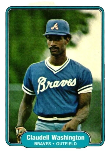 Claudell Washington Trading Cards