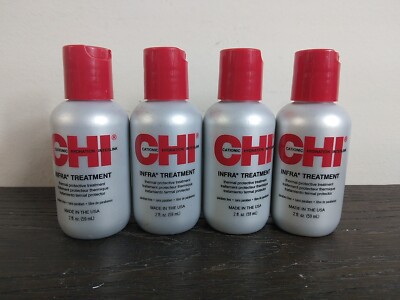 4 PACK Infra Treatment by CHI for Unisex - 2 oz Treatment.  