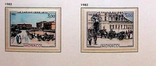 MONACO Sc 1344-45 NH ISSUE OF 1982 - ART