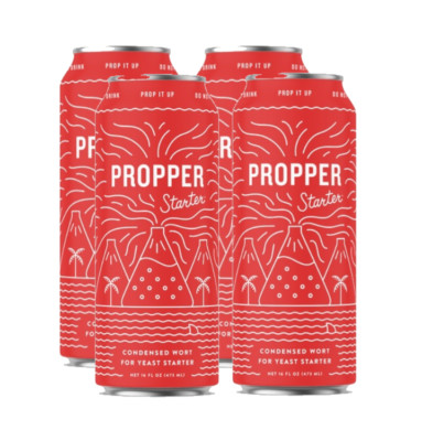 Propper Starter  Canned Wort (4-Pack) - Fast Pitch for Yeast Homebrew Beer