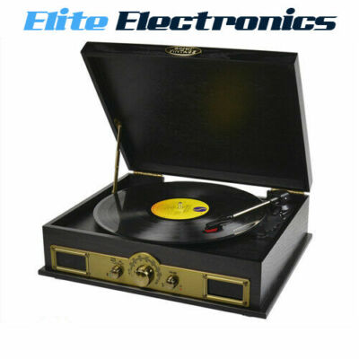 MBEAT VINTAGE USB TURNTABLE W/ BLUETOOTH SPEAKER