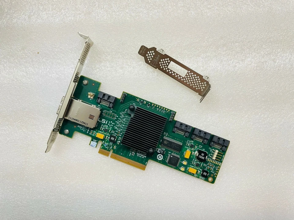 LSI 9212-4i4e 4 Port Interne Externe SAS/SATA 6G Hba Carte It Mode - Photo 1/4