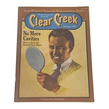 CLEAR CREEK Environmental Magazine #17 1972 Counter Culture ECOLOGY Recycling